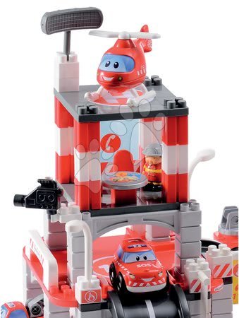 Abrick építőkockák - Építőjáték Tűzoltóállomás Abrick Écoiffier - 1