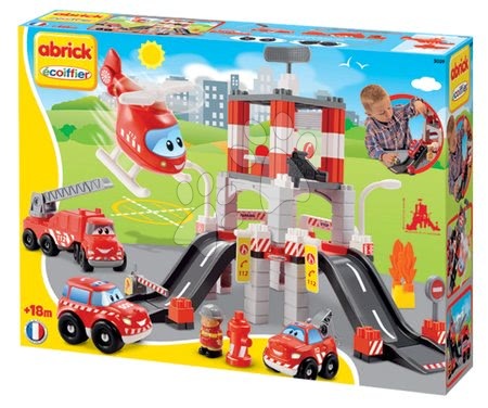 Abrick építőkockák - Építőjáték Tűzoltóállomás Abrick Écoiffier - 5