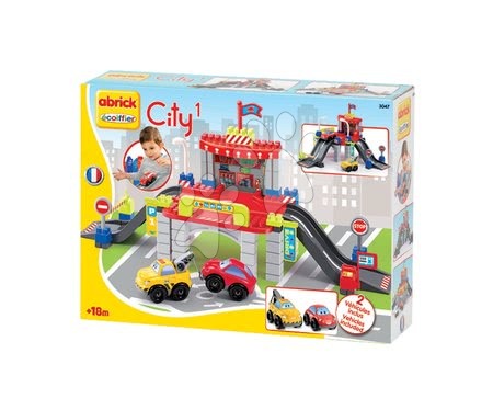 Cuburi de construit Abrick - Joc de construit City 1 - garaj de parcare Abrick Écoiffier - 3