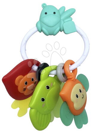 Hračky pro nejmenší | Strana 16 - Chrastítko s kousátkem Safari Teething Pals Infantino