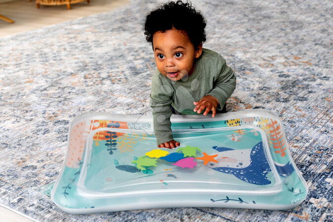 Hrázdičky a hracie podložky  - Hracia podložka s vodou Oceán Jumbo Pat & Play Water Mat Ocean Infantino_1