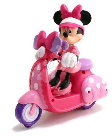 Minnie Egér - Távirányítós kismotor utánfutóval IRC Minnie Scooter Jada