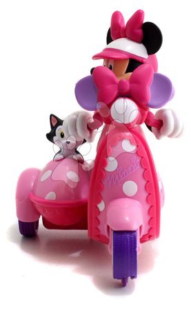 Minnie Mouse - Motorka s přívěsem na dálkové ovládání IRC Minnie Scooter Jada_1