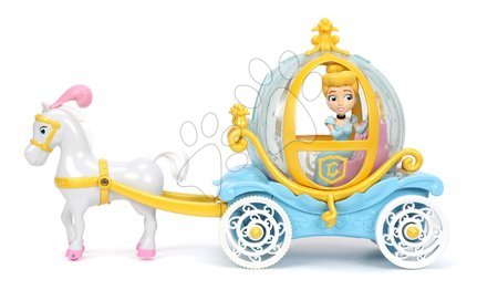 Samochodziki na pilota - Autko zdalnie sterowane Bajkowy powóz Disney Princess RC Cinderella's Carriage Jada - 1
