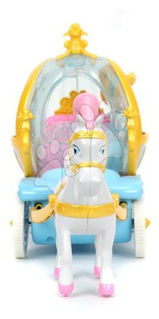 Samochodziki na pilota - Autko zdalnie sterowane Bajkowy powóz Disney Princess RC Cinderella's Carriage Jada - 2