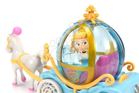 Samochodziki na pilota - Autko zdalnie sterowane Bajkowy powóz Disney Princess RC Cinderella's Carriage Jada - 4
