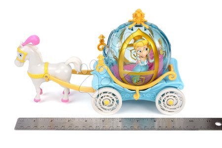 Samochodziki na pilota - Autko zdalnie sterowane Bajkowy powóz Disney Princess RC Cinderella's Carriage Jada - 5