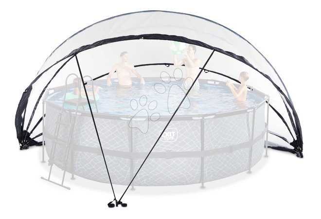 Schwimmbadüberdachung - Kuppelabdeckung für den Pool Exit Toys - 4