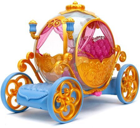 Samochodziki na pilota - Autko zdalnie sterowane królewski powóz Disney Princess RC Carriage Jada - 15