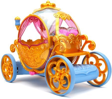 Samochodziki na pilota - Autko zdalnie sterowane królewski powóz Disney Princess RC Carriage Jada - 11