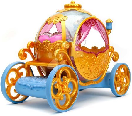 Samochodziki na pilota - Autko zdalnie sterowane królewski powóz Disney Princess RC Carriage Jada - 13