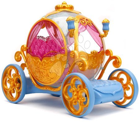 Samochodziki na pilota - Autko zdalnie sterowane królewski powóz Disney Princess RC Carriage Jada - 18