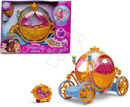 Samochodziki na pilota - Autko zdalnie sterowane królewski powóz Disney Princess RC Carriage Jada - 19