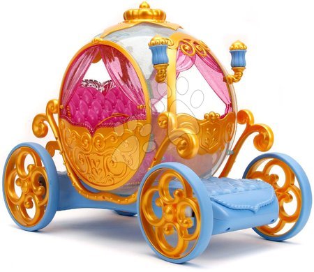Samochodziki na pilota - Autko zdalnie sterowane królewski powóz Disney Princess RC Carriage Jada - 31