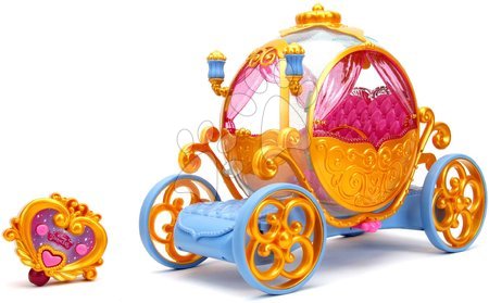 Samochodziki na pilota - Autko zdalnie sterowane królewski powóz Disney Princess RC Carriage Jada - 33