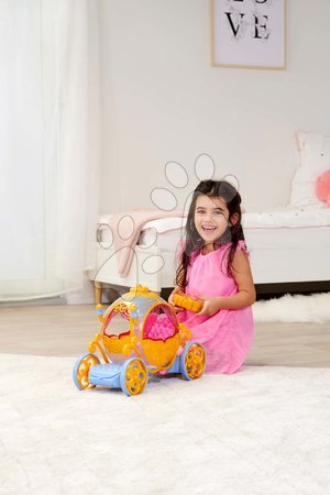 Samochodziki na pilota - Autko zdalnie sterowane królewski powóz Disney Princess RC Carriage Jada - 10