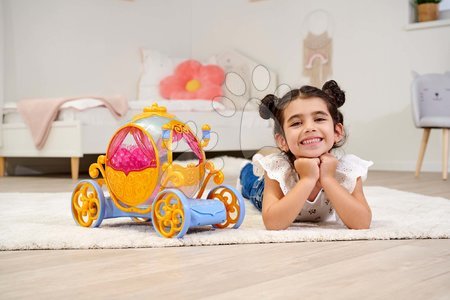 Samochodziki na pilota - Autko zdalnie sterowane królewski powóz Disney Princess RC Carriage Jada - 3