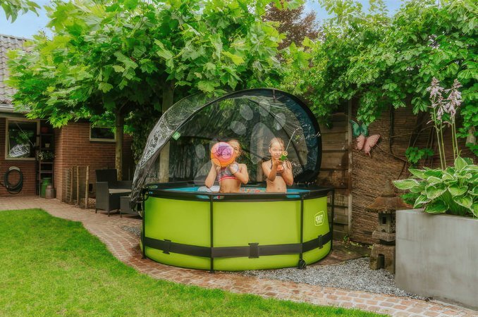 Schwimmbadüberdachung - Kuppelabdeckung Poolabdeckung Exit Toys - 4