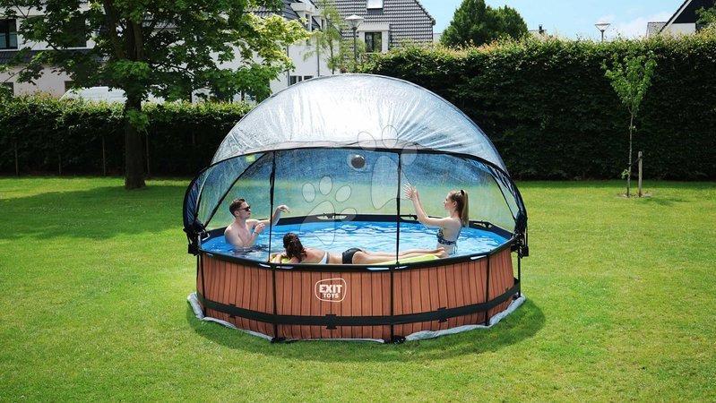 Schwimmbadüberdachung - Poolkuppel-Abdeckung Pool Cover Eco Exit Toys - 4