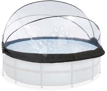 Daszki do basenów - Kryt w kształcie kopuły pool cover Exit Toys