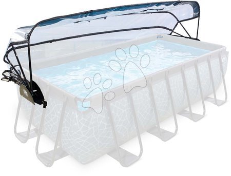 Schwimmbadüberdachung - EXIT Pool Abdeckung 400x200cm - 3