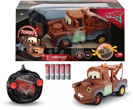 Samochodziki na pilota - Autko zdalnie sterowane Cars 3 Turbo Racer Jada - 1