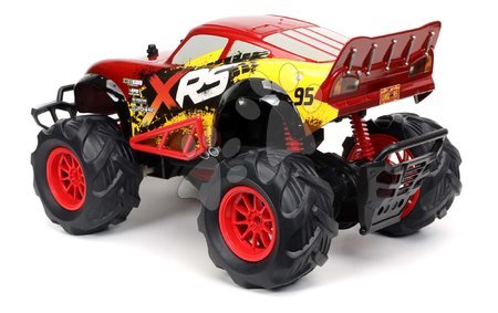 RC modely - Autíčko na dálkové ovládání RC Blesk McQueen Off Road Jada - 2