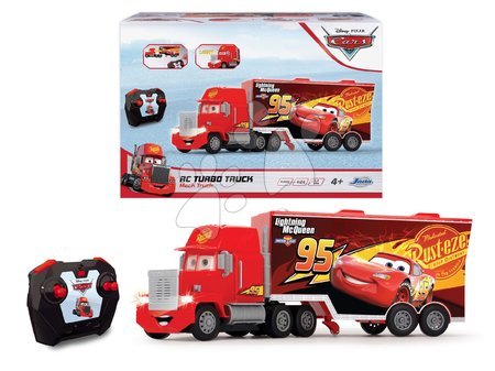Autos mit Fernsteuerung - Ferngesteuertes Spielzeugauto mit Anhänger RC Cars 3 Turbo Mack Truck Jada - 3