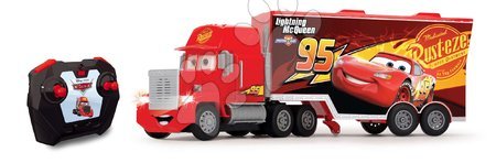 Autos mit Fernsteuerung - Ferngesteuertes Spielzeugauto mit Anhänger RC Cars 3 Turbo Mack Truck Jada - 1