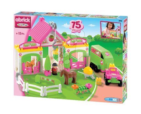 Stavebnice Abrick - Stavebnice Abrick - stáj pro koníky Écoiffier - 6