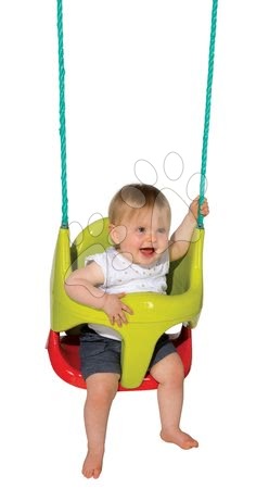 Dětské houpačky - Plastová houpačka na zavěšení BeBe 2v1 Smoby - 3