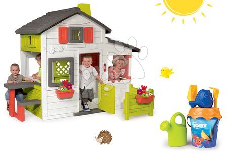 Cabanes avec toboggan pour enfants - Maison de jeu des Amis Smoby - 20