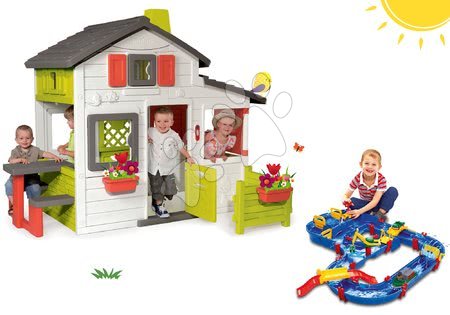 Domečky s vodní dráhou - Set domeček Přátel Smoby - 34