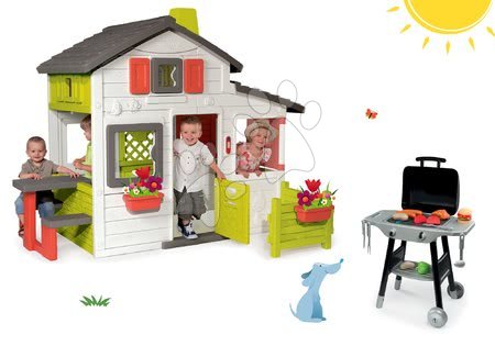 Spielhäuser Sets - Set Spielhaus der Freunde von Smoby - 41