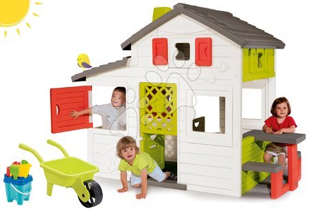Kućice s alatom - Set kućica Prijatelja Smoby - 25