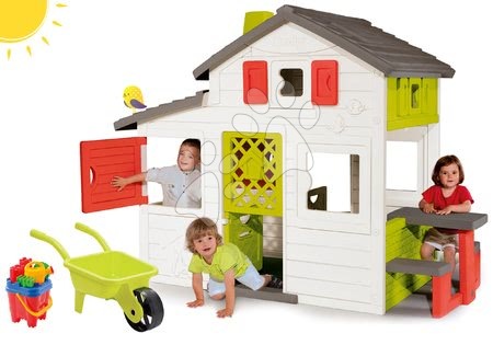 Kućice s alatom - Set kućica Prijatelja Smoby - 24
