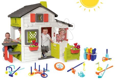 Spielhäuser Sets - Set Häuschen der Freunde von Smoby - 25
