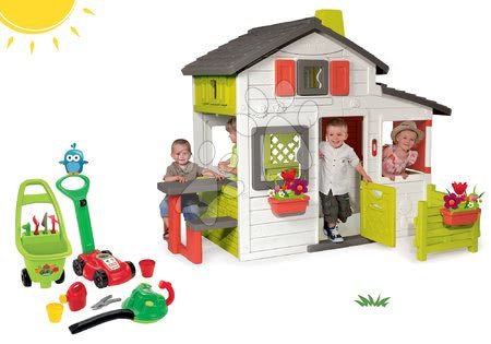 Spielhäuser mit Werkzeug - Set Häuschen der Freunde von Smoby - 24