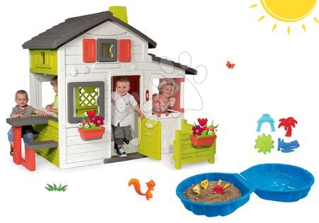 Kućice s pješčanikom - Set kućica Prijatelja Smoby - 33