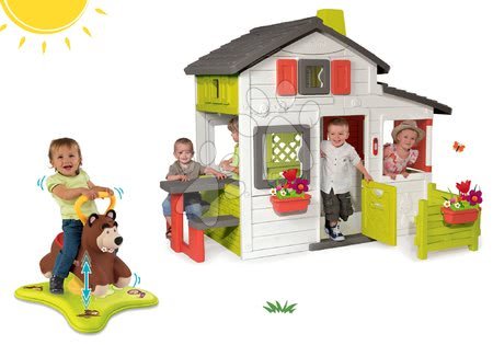 Domki zestawy - Zestaw domek Przyjaciół Smoby - 28