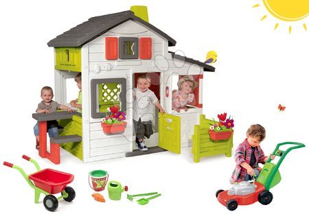 Kućice s alatom - Set kućica Prijatelja Smoby - 24
