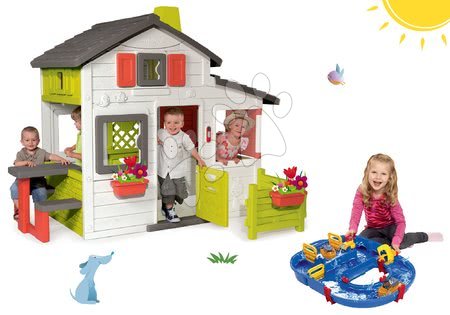 Spielhäuser mit Wasserrutsche - Set Häuschen der Freunde von Smoby - 31
