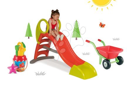 Skluzavky sety - Set skluzavka Toboggan KS Smoby s délkou150 cm - 18