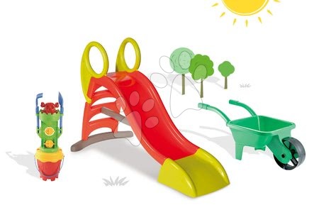 Skluzavky sety - Set skluzavka Tobbogan KS Smoby s délkou 150 cm - 23