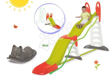 Tobogane cu leagăn - Set tobogan Toboggan Super Megagliss 2in1 Smoby - 15