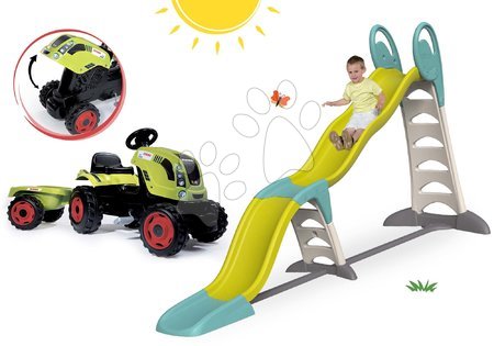 Claas - Set tobogan Toboggan Super Megagliss 2u1 Smoby