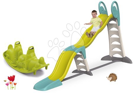 Tobogane - Set Tobogan Toboggan Super Megagliss 2 în 1 de la Smoby