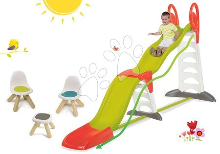 Skluzavky sety - Set skluzavka Toboggan Super Megagliss 2v1 Smoby 3,75/1,5 m