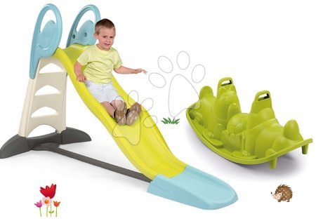 Skluzavky s houpačkou - Set skluzavka Toboggan XL Smoby délka 230 cm