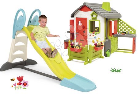 Tobogani s kućicom - Set tobogan Toboggan XL Smoby